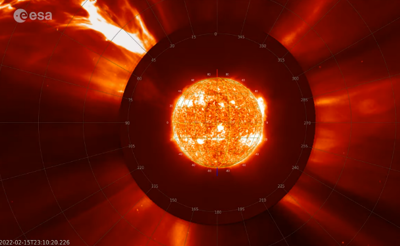 Solar eruption captured in an unprecedented image
